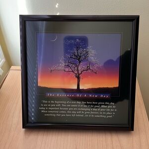 Inspirational decor-the Essence of a New Day